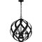 Quoizel Blacksmith Outdoor Pendant 4 Lights Earth Black BMS3520EK - alternate 4